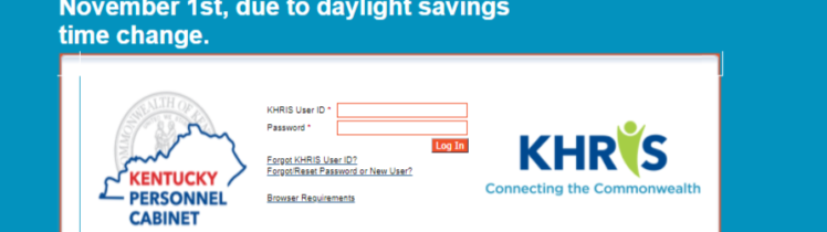 KHRIS ess login