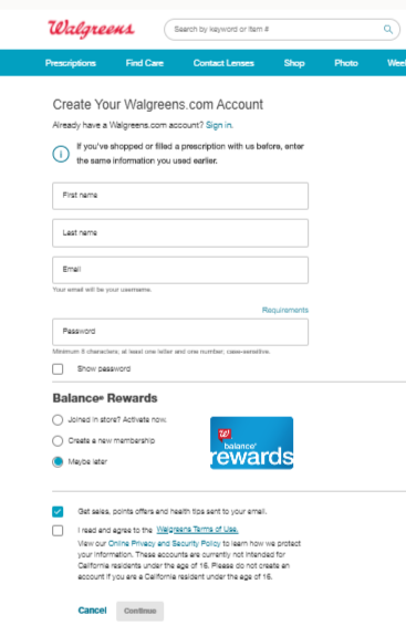 walgreens reard login portal