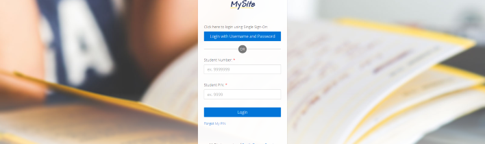 MySite account