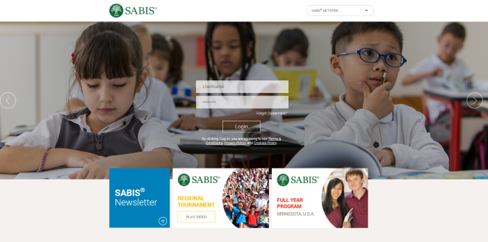 Sabis webscool Account