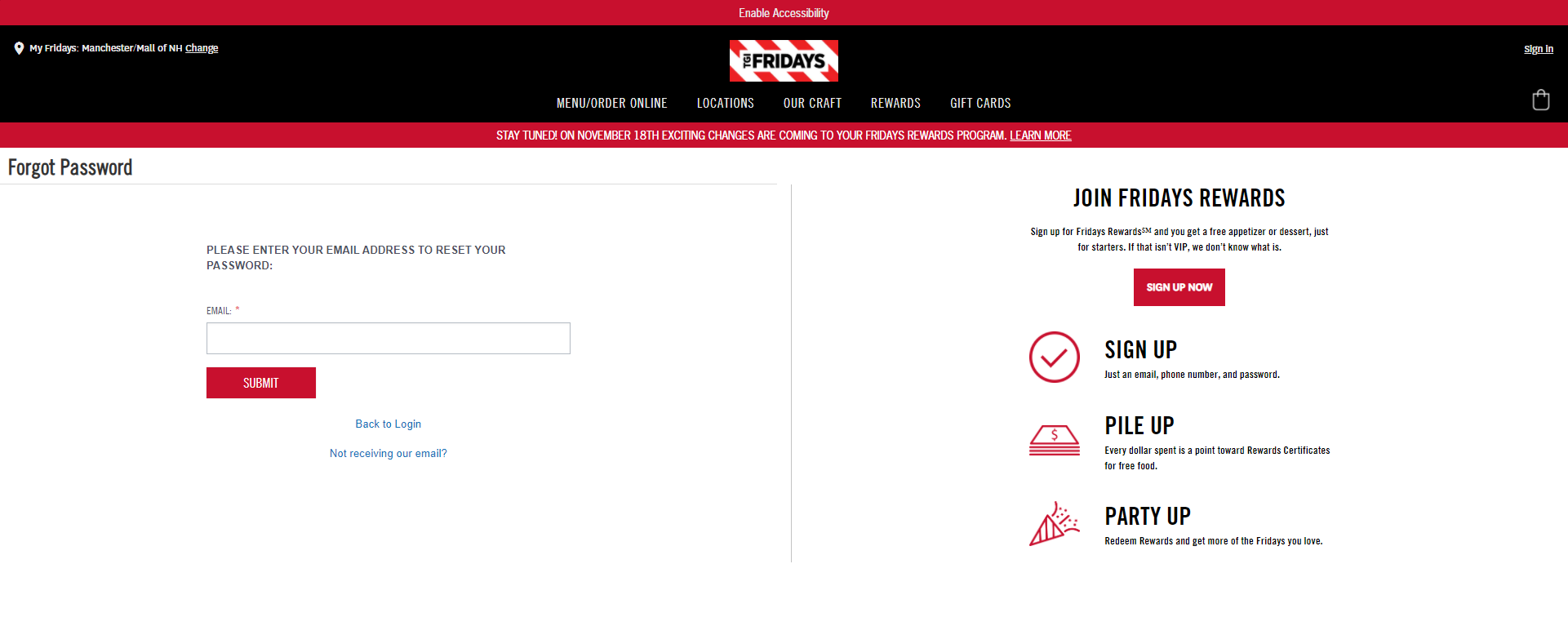 TGI fridays employee login